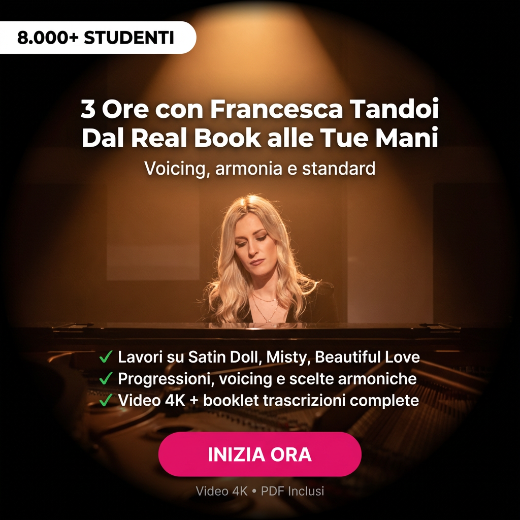 PIANO JAZZ - OLTRE IL REAL BOOK - Francesca Tandoi